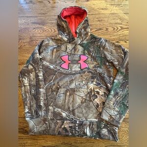 Under Armor camo sweatshirt size medium